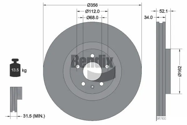 BDS1455 Jurid/Bendix