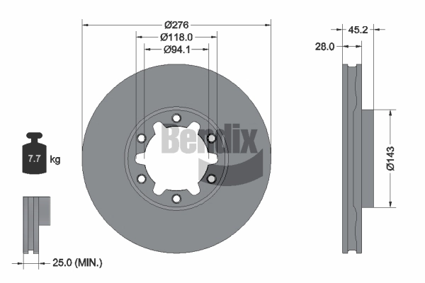 BDS2298 Jurid/Bendix