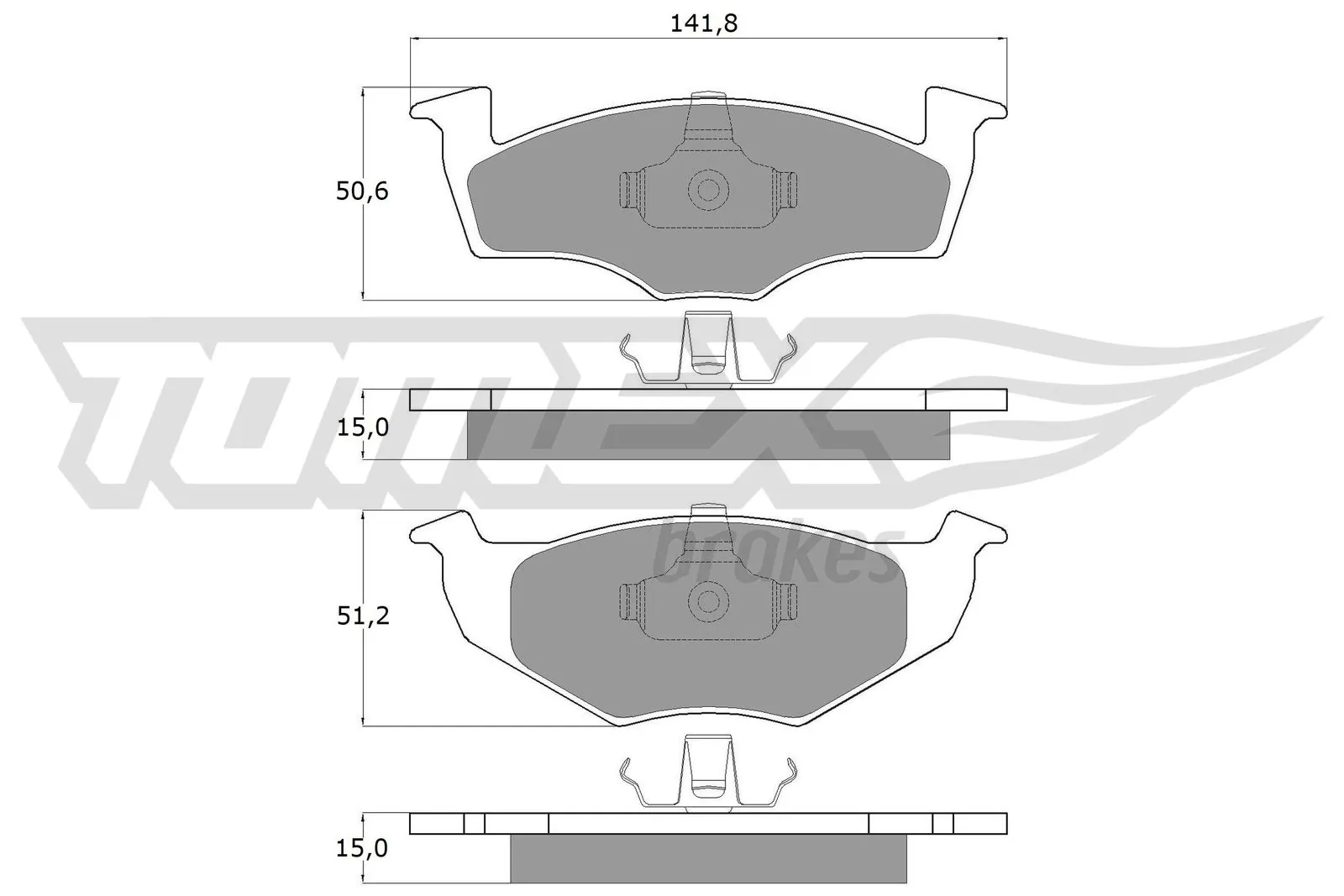 Compre DP85019 Brembo Sapatas do freio dianteiras de disco
