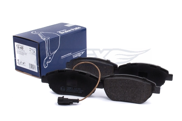 Sapatas do freio dianteiras de disco 1617256480 Peugeot/Citroen