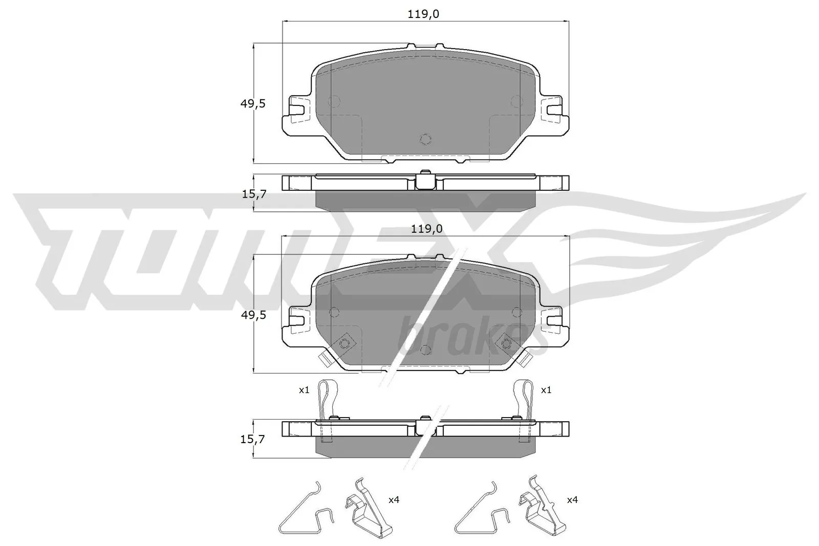 Compre 43022TLAA11 Honda Sapatas do freio traseiras de disco