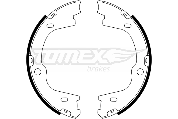 Sapatas do freio de estacionamento para Hyundai H-1 STAREX Grand Starex TQ