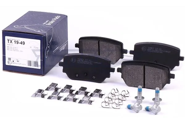 Sapatas do freio traseiras de disco Mercedes A0004207700 preço, a partir de 29,26 USD