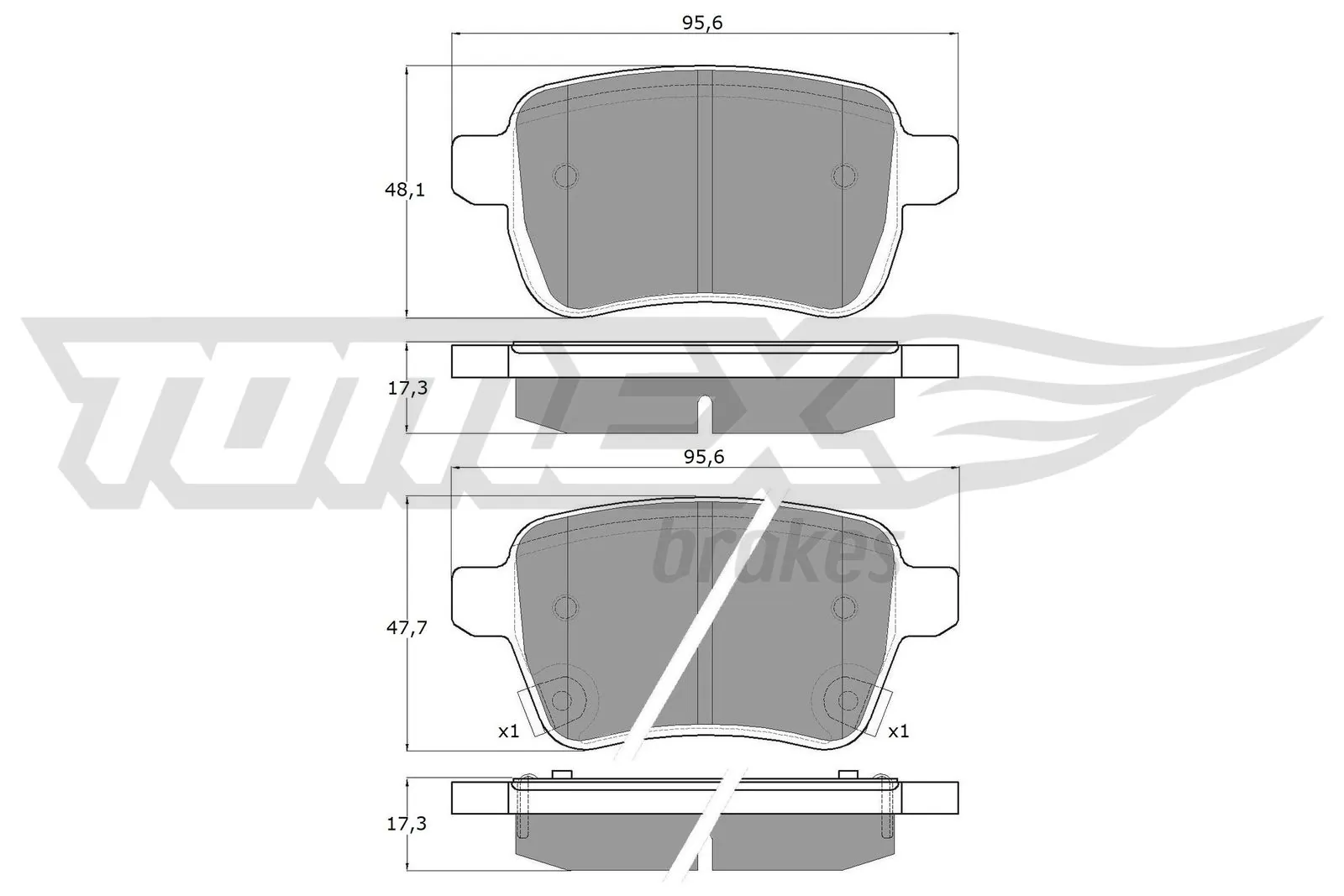 Sapatas do freio dianteiras de disco Magneti Marelli PF0879