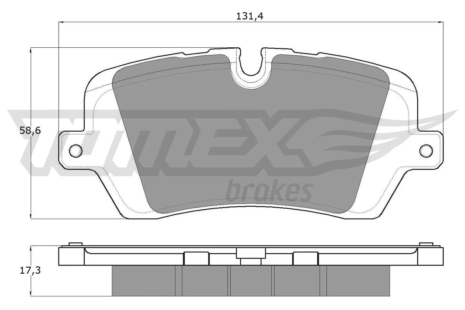  Sapatas do freio traseiras de disco Land Rover Range Rover SPORT II SUV (L494) (2013 - 2022) SPORT II