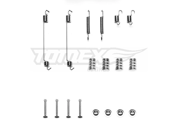 Compre Kit de montagem das sapatas traseiras de tambor Dacia Sandero 1