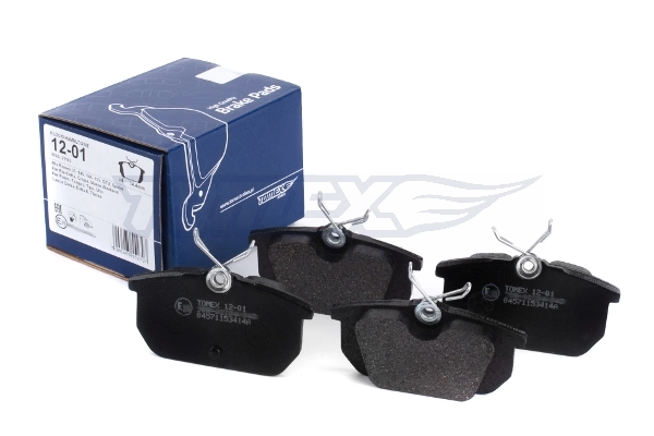Compre Sapatas do freio traseiras de disco Fiat Uno 