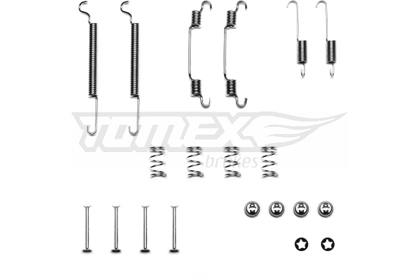 Compre 93174284 General Motors Kit de montagem das sapatas traseiras de tambor