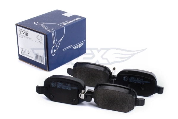 Sapatas do freio traseiras de disco 1623064080 Peugeot/Citroen