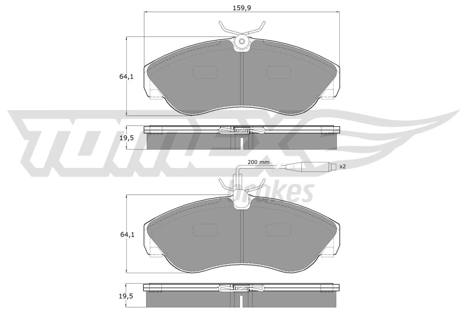 Compre DP23016 Brembo Sapatas do freio dianteiras de disco