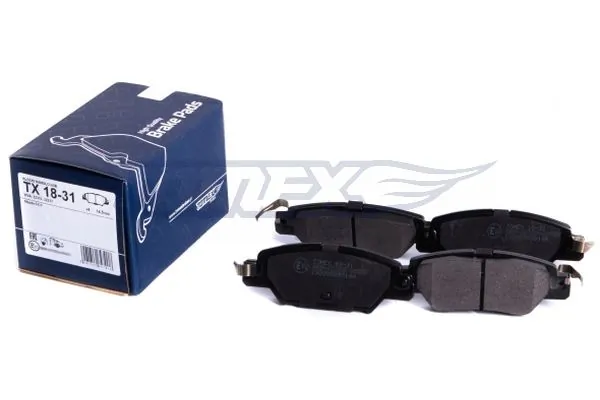 Sapatas do freio traseiras de disco KBY62648Z Mazda