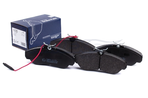 Sapatas do freio dianteiras de disco DP23016 Brembo