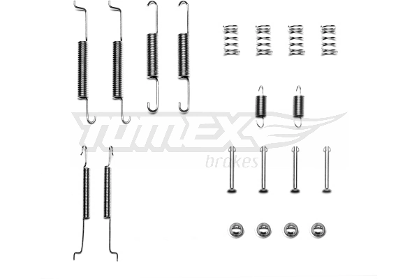  Kit de montagem das sapatas traseiras de tambor Audi 80 B3 sedan (89, 89Q, 8A) (1986 - 1991) B3