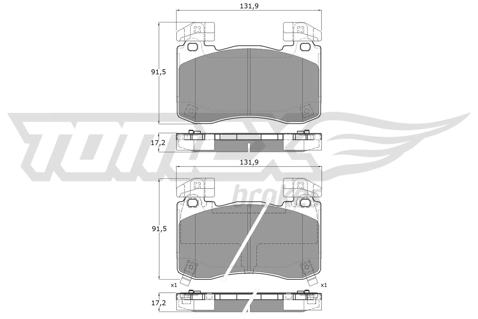 Compre 58101J5A55 Hyundai/Kia Sapatas do freio dianteiras de disco