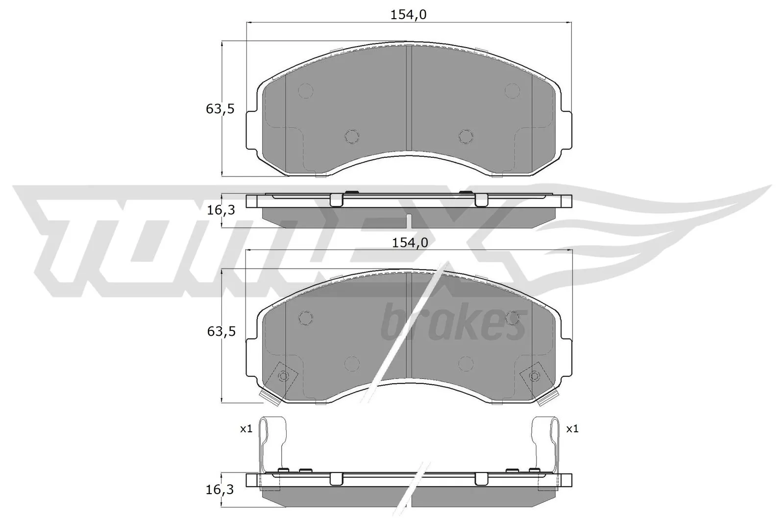 Sapatas do freio dianteiras de disco Hyundai/Kia 0K60A3328ZA preço, a partir de 33,92 USD
