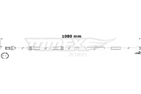 Sensor dianteiro de desgaste das sapatas do freio BMW 7  F01, F02, F03, F04