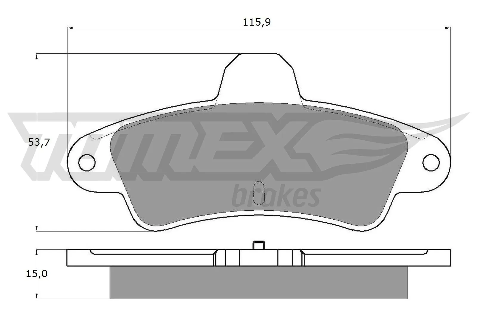 Sapatas do freio traseiras de disco Ford Mondeo preço, a partir de 22,39 USD