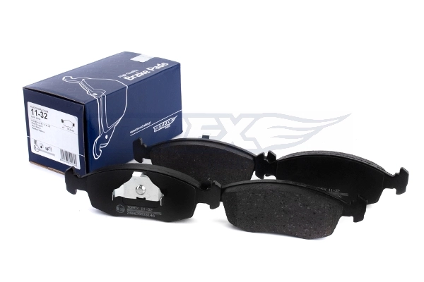 Sapatas do freio dianteiras de disco K2AMD7757AA Fiat/Alfa/Lancia