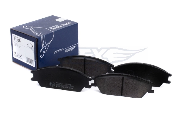 Sapatas do freio dianteiras de disco Mando RMPH26