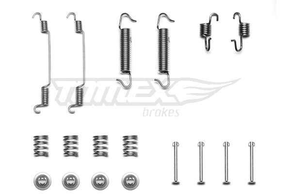  Kit de montagem das sapatas traseiras de tambor Renault Master II сaixa (HD, FD) (2003 - 2010) II
