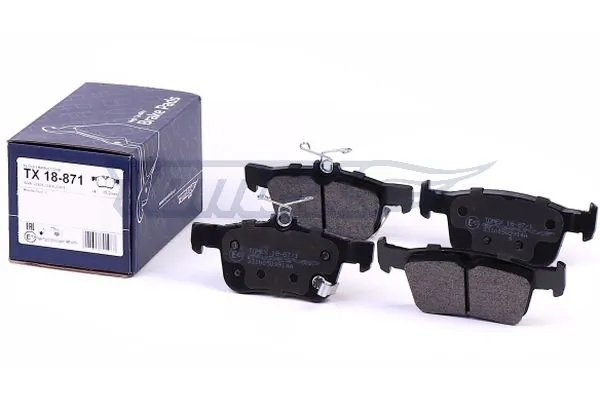  Sapatas do freio traseiras de disco Honda Civic X hatchback (FC, FK) (2017 - 2021) X
