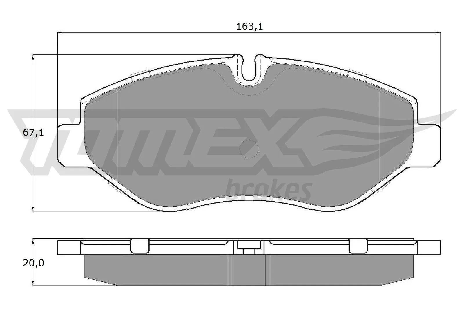 Compre Sapatas do freio dianteiras de disco Iveco Daily 4