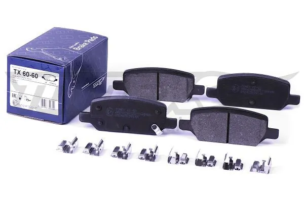 Sapatas do freio traseiras de disco Tesla Model X  