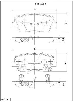 Compre Sapatas do freio dianteiras de disco Land Rover Freelander 2