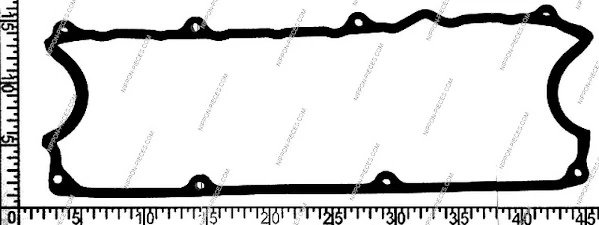 Vedante de tampa de válvulas de motor para Nissan Primera  W10