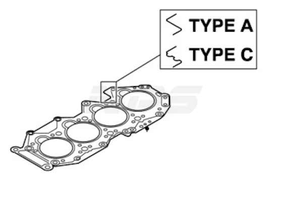 Vedante de cabeça de motor (CBC) para Ford Ranger  ET