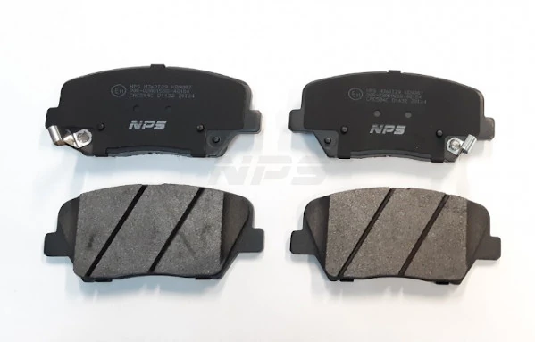 Sapatas do freio dianteiras de disco KIA Rio III UB