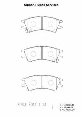 Sapatas do freio dianteiras de disco Magneti Marelli PF0800 preço, a partir de 21,37 USD