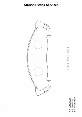 Compre 45022SJK040 Honda Sapatas do freio dianteiras de disco