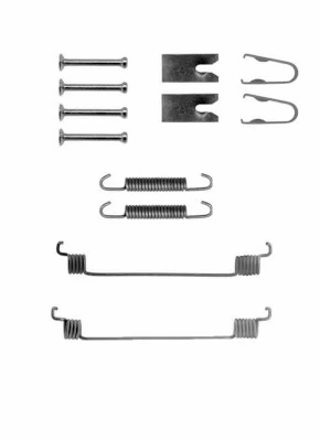 Kit de montagem das sapatas traseiras de tambor para Ford Fusion  JU