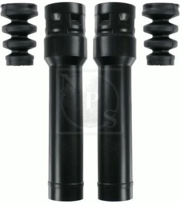 Compre Pára-choque (grade de proteção) de amortecedor traseiro + bota de proteção Mitsubishi Colt 6