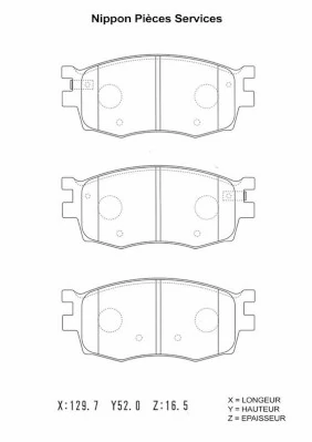 Compre Sapatas do freio dianteiras de disco Hyundai Accent 3