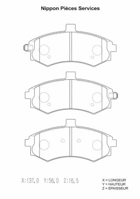 Sapatas do freio dianteiras de disco Mando MPM04 preço, a partir de 22,44 USD