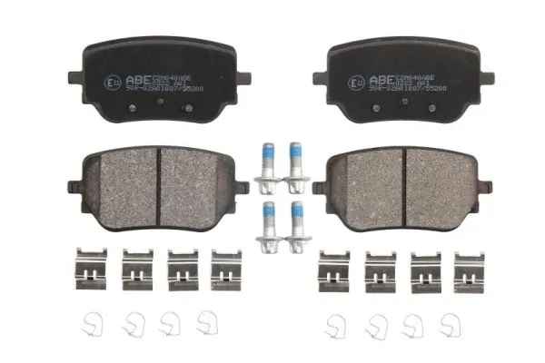 Compre A0004207700 Mercedes Sapatas do freio traseiras de disco