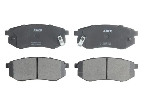  Sapatas do freio traseiras de disco Hyundai Galloper SUV (JK) (1997 - 2003) 