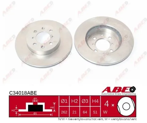 Compre Disco do freio dianteiro Honda Accord 3