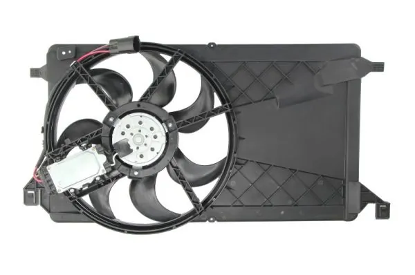 D8G004TT Thermotec Difusor do radiador de esfriamento, montado com motor e roda de aletas