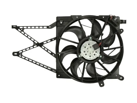 Difusor do radiador de esfriamento, montado com motor e roda de aletas 1341299 Volvo