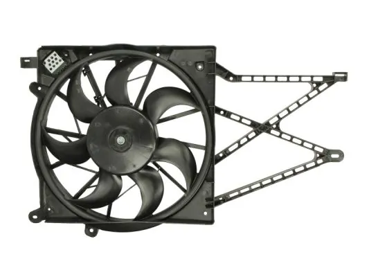 Compre 1341299 Volvo Difusor do radiador de esfriamento, montado com motor e roda de aletas