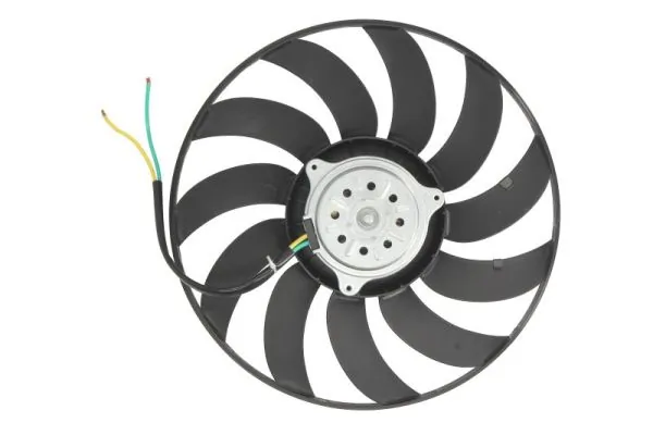 Ventilador elétrico de esfriamento montado (motor + roda de aletas) para Audi A4 B7 8ED