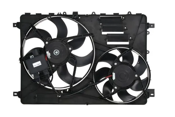 D8V001TT Thermotec Difusor do radiador de esfriamento, montado com motor e roda de aletas