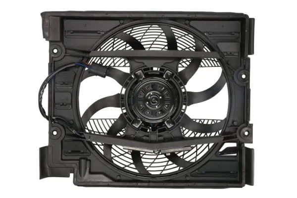 D8B006TT Thermotec Difusor do radiador de aparelho de ar condicionado, montado com roda de aletas e o motor