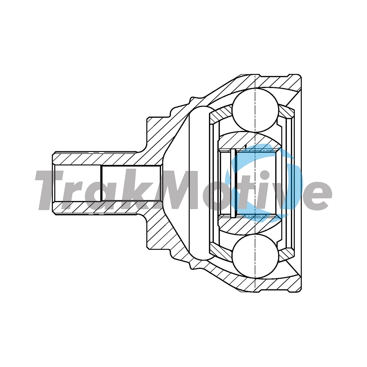 Junta homocinética externa dianteira para Volkswagen Golf CG5, DB5