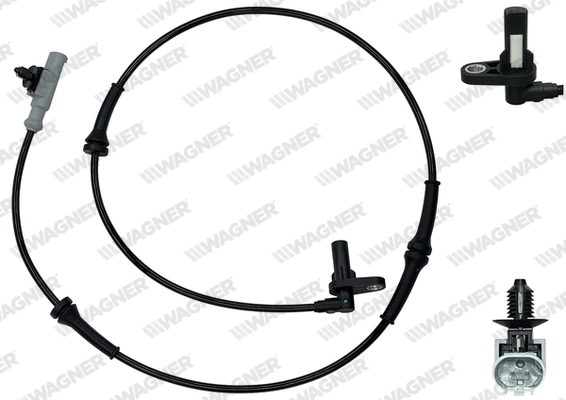 Sensor dianteiro de ABS SSB500133 PLUS AFTERMARKET