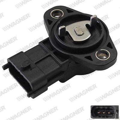 Sensor de posição da válvula de borboleta (potenciômetro) Hyundai I30  FD