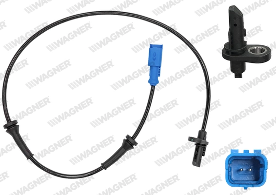 Sensor ABS traseiro Peugeot/Citroen 3556312